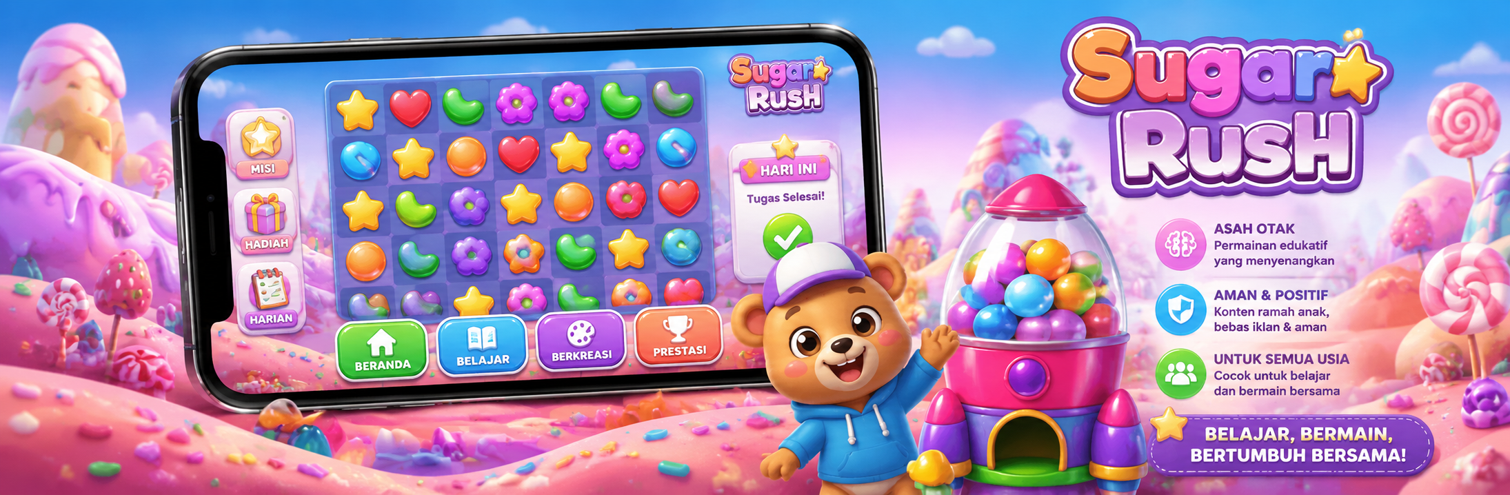 anakbos888 9 Rahasia Lengkap Sugar Rush untuk Pemula